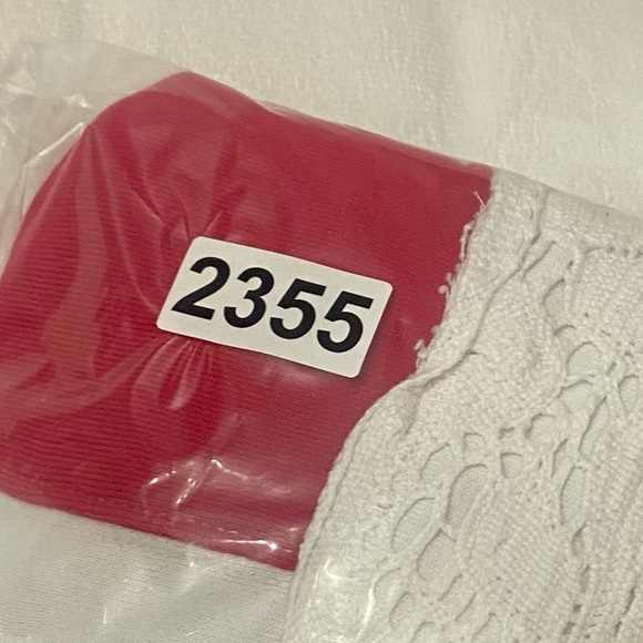 Free People  American Dream Polo - Red, Blue, Cream Small 2355 - Picture 10 of 10